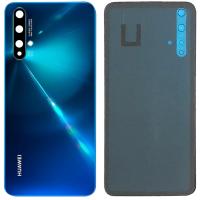 huawei nova 5t back cover+camera glass blue AAA