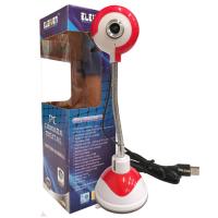 ELEIVEN webcam for computer ART.11080 red in blister