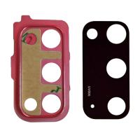 Samsung Galaxy S20 G980 G981 Camera Glass+Frame Red