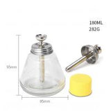 18C glass alcohol bottles 180ML