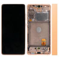 Samsung Galaxy S20 FE G781 5G Lcd+Frame Orange Service Pack