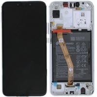 Huawei P Smart Plus Nova 3i Touch+Lcd+Frame Battery White Service Pack