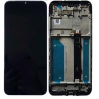 LG K41s touch+lcd+frame black