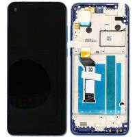 Motorola One Vision XT1970 touch+lcd+frame blue original