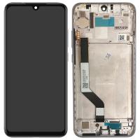 xiaomi redmi note 7 touch+lcd+frame silver