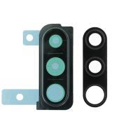 samsung galaxy a307 a30s camera glass+frame black