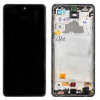 Samsung Galaxy A72 4G / 5G A725 / A726 Touch+Lcd+Frame Black Service Pack