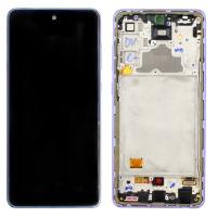 Samsung Galaxy A72 4G / 5G A725 / A726 Touch+Lcd+Frame Violet Service Pack