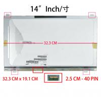 computer led 14&quot; LTN140AT21 40 pin lcd display