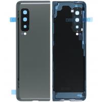 Samsung Galaxy Fold 5G F907 back cover+camera glass black original