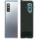 Samsung Galaxy Fold 5G F907 back cover+camera glass silver original