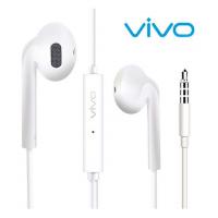 Vivo XE680 3.5mm Jack Earphone White Original In Blister