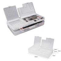 Plastic Multi-Function Double LayerBox For Phones Tool Screwdriver Component