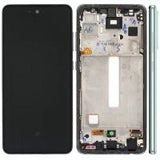 Samsung Galaxy A52s A528 Touch+Lcd+Frame Green Original Service Pack