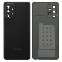 Samsung Galaxy A52s A528 Back Cover+Camera Glass Black Original