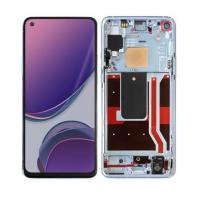 One Plus 1+8T Touch+Lcd+Frame Lunar Silver Original