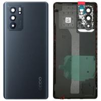Oppo Reno 6 Pro 5G Back Cover+Camera Glass Black Original (ASIAN VERSION)