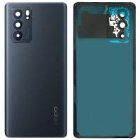 Oppo Reno 6 Pro 5G Back Cover+Camera Glass Black AAA (ASIAN VERSION)