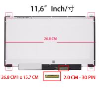 computer led 11.6&quot; N116BGE-EB2 30 pin lcd display