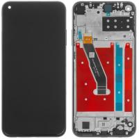 Huawei P40 Lite Touch+Lcd+Frame Black Original