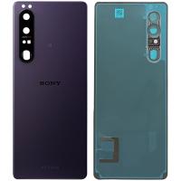 Sony Xperia 1 III (3 generation) Back Cover+Camera Glass Purple Original