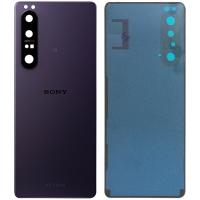 Sony Xperia 1 II(2 generation) Back Cover+Camera Glass Purple Original