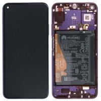 Huawei Honor 20 / NOVA 5T Touch+Lcd+Frame+Battery Purple Service Pack