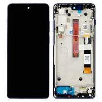Motorola Moto G200 5G XT2175 Touch+Lcd+Frame Blue Service Pack