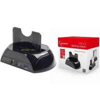 Gembird HD32-U3S-2 storage drive docking station Black