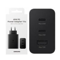 Samsung Power Adapter Trio 65W EP-T6530NBEGEU Black In Blister