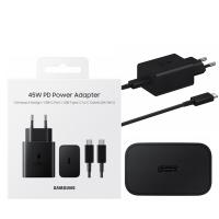 Samsung 45W PD Travel Charger Type-C EP-T4510XBEGEU Black In Blister