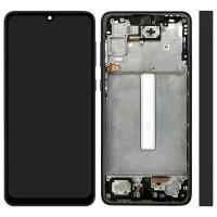 Samsung Galaxy A336 A33 5G Touch+Lcd+Frame Black Service Pack