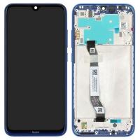 Xiaomi Redmi Note 8/Note 8 2021 Touch+Lcd+Frame Blue Original Service Pack