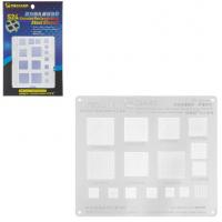 Mechanic S24-46 Rounded Rectangle Hole Steel Stencil