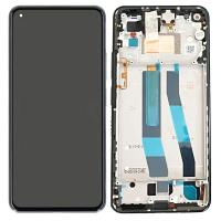 Xiaomi Mi 11 Lite 5G NE Touch+Lcd+Frame Black Service Pack