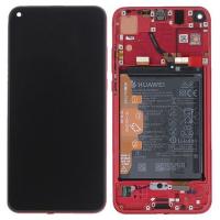 Huawei Honor 20 / NOVA 5T Touch+Lcd+Frame+Battery Red Service Pack