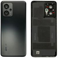 Xiaomi Poco X4 Gt Back Cover+Camera Glass Black Original