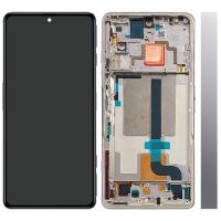 Xiaomi Poco F4 Touch+Lcd+Frame Silver Original