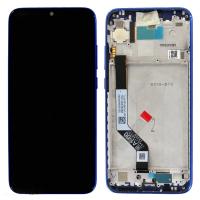 Xiaomi Redmi Note 7 Touch+Lcd+Frame Blue Original Service Pack