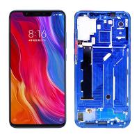Xiaomi Mi 8 Touch+Lcd+Frame Blue Original