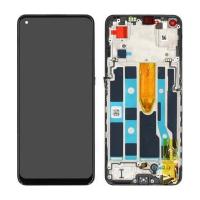 Oppo Find X5 Lite / Reno 7 5G Touch +Lcd +Frame Black Service Pack