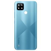 Realme C21 RMX3201 Back Cover+Camera Glass Blue Service Pack