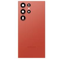 Samsung Galaxy S23 Ultra S918 Back Cover+Camera Glass Red Service Pack