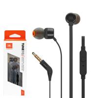 Handsfree JBL T110 3.5mm Black JBLT110BLK In Blister