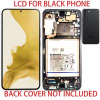 Samsung Galaxy S22 Plus S906 Touch+Lcd Black Service Pack