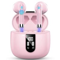 Wasart J55 True Wireless Earbuds Pink In Blister