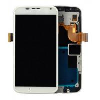 Motorola Moto X XT1052 XT1053 XT1058 XT1060 touch+lcd+frame White