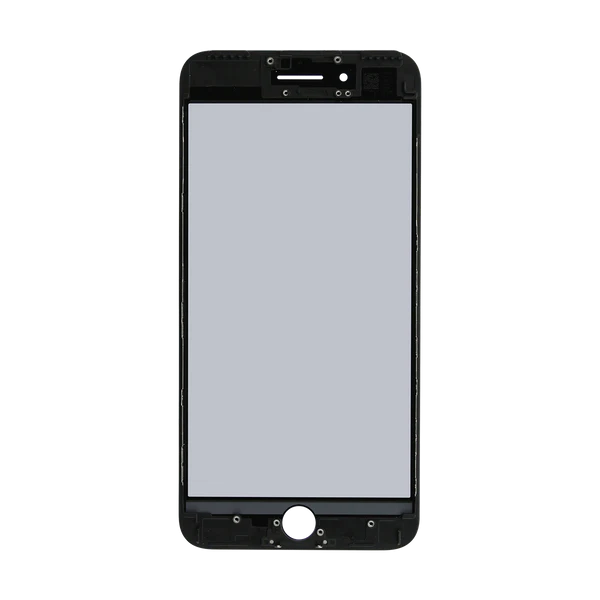 Iphone 7 Plus glass with OCA+polarizer black 2PCS SET