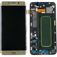 Samsung Galaxy S6 Edge Plus G928f Touch+Lcd+Frame Gold Service Pack