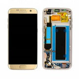 Samsung Galaxy S7 Edge G935f Touch+Lcd+Frame Gold Service Pack